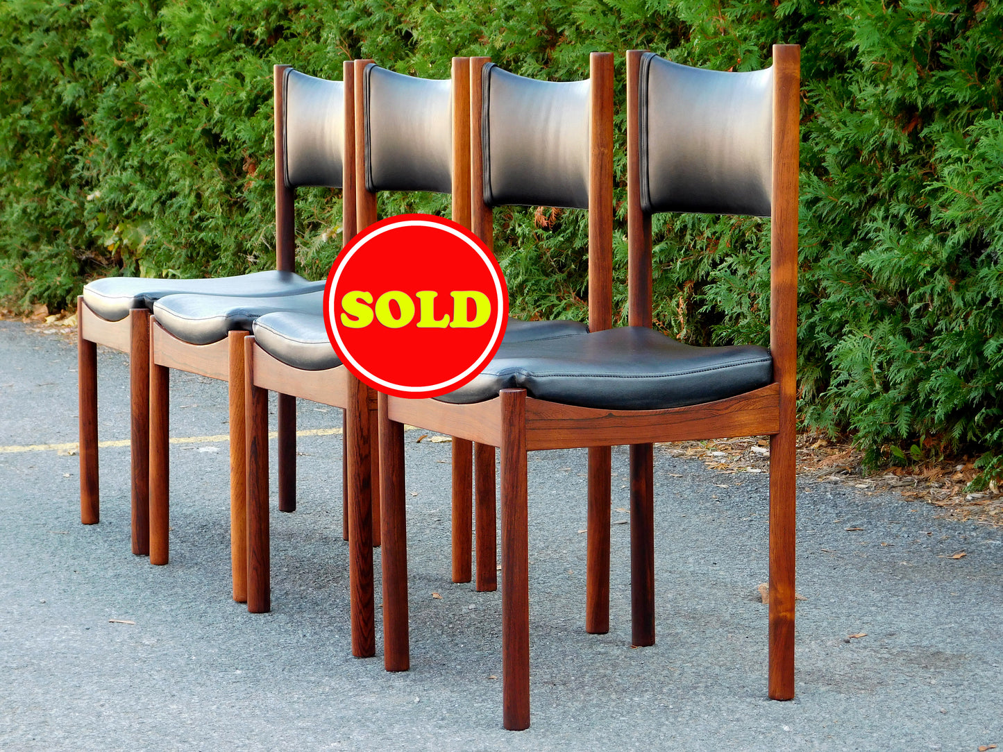 Kristian Solmer vedel Danish Dining Chairs