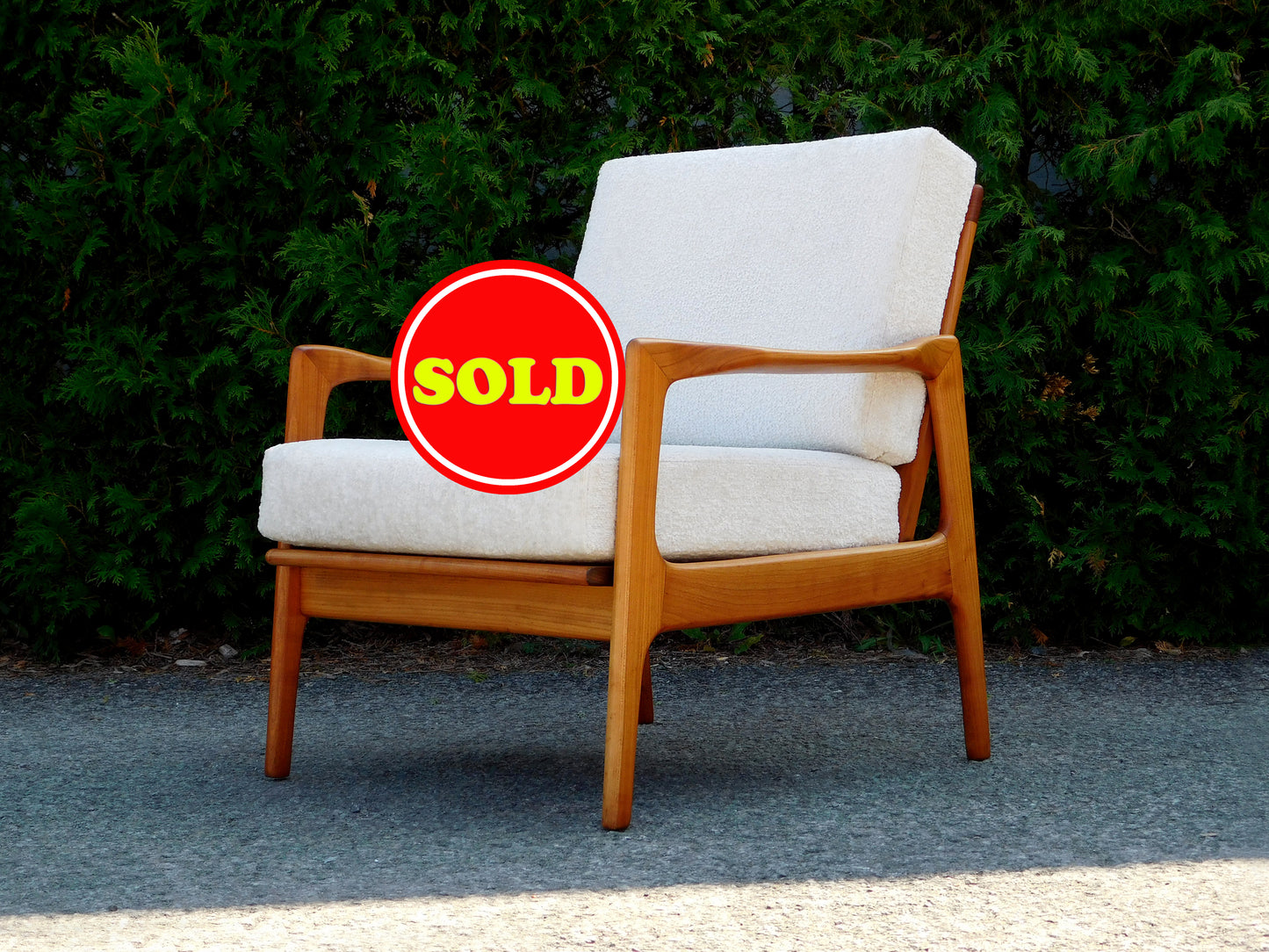 Mid century Danish sessel easy lounge chair