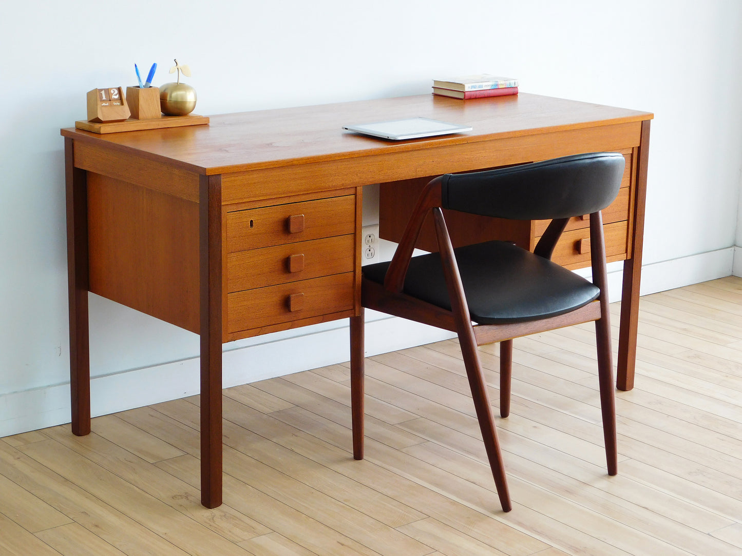 Danish Teak Desk for Domino Møbler