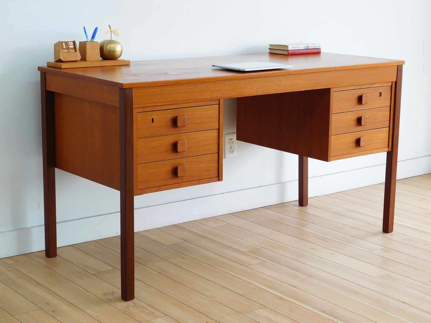 Danish Teak Desk for Domino Møbler