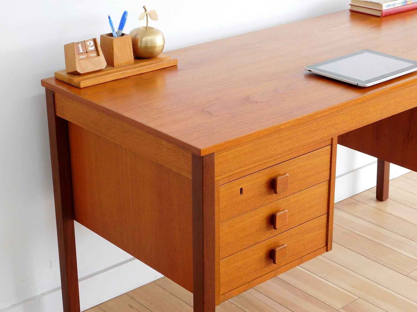 Danish Teak Desk for Domino Møbler