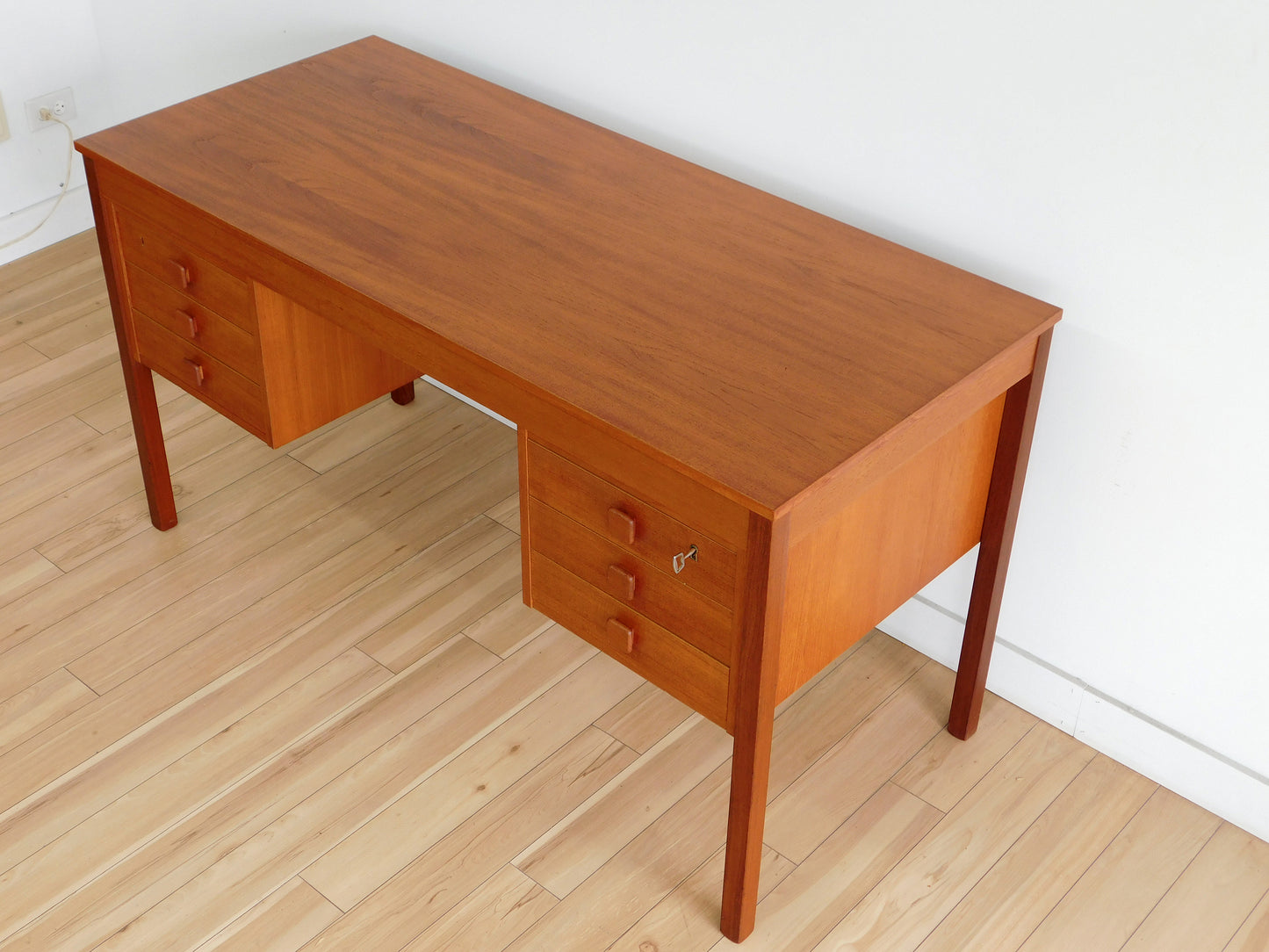 Danish Teak Desk for Domino Møbler