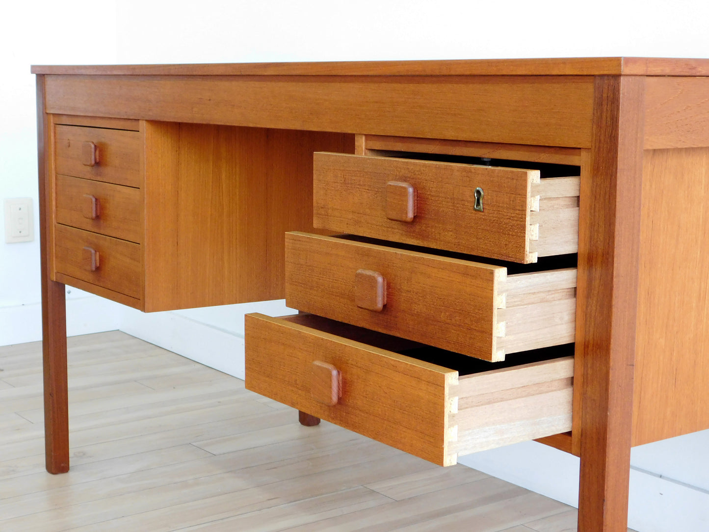 Danish Teak Desk for Domino Møbler