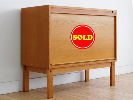 Mid century Index file cabinet