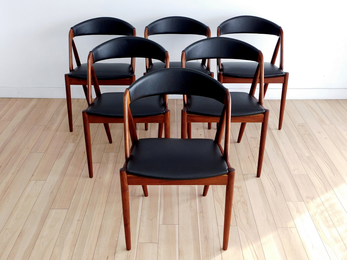 Kai Kristiansen Dining Chairs Model 31 by Schou Andersen Møbelfabrik