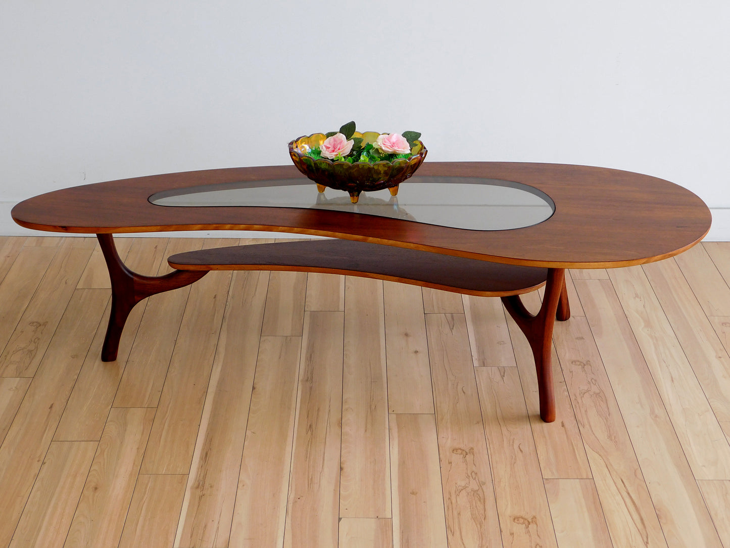 Mid century Kidney coffee table