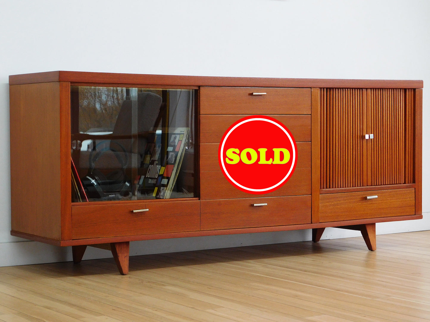 Mid century American Martinville sideboard