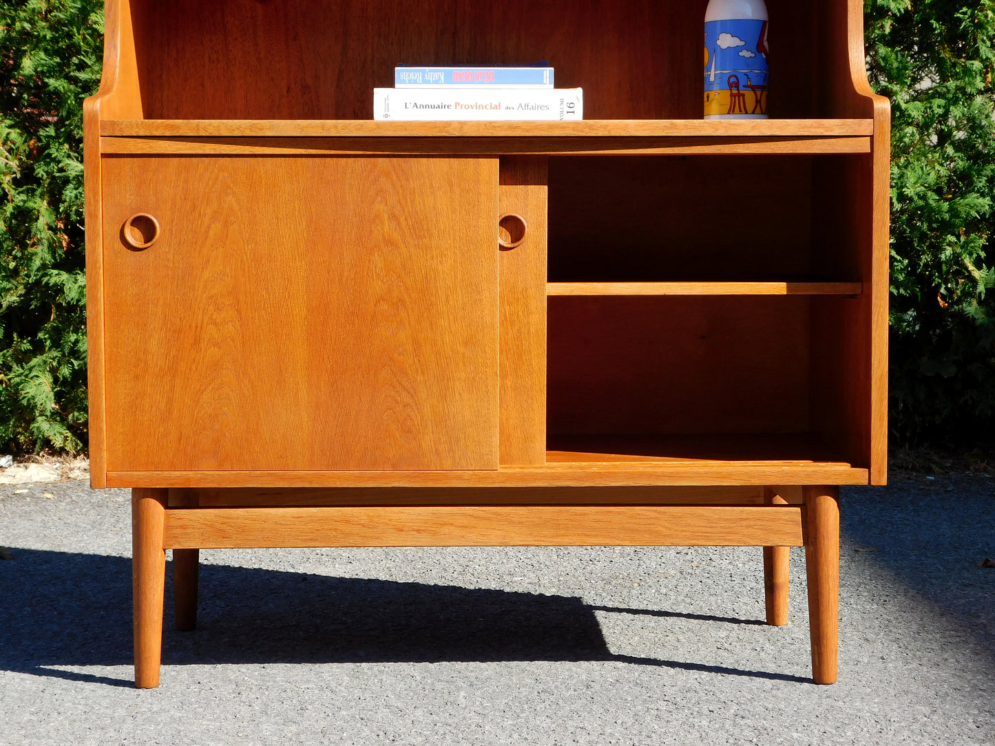 Danish display bookcase