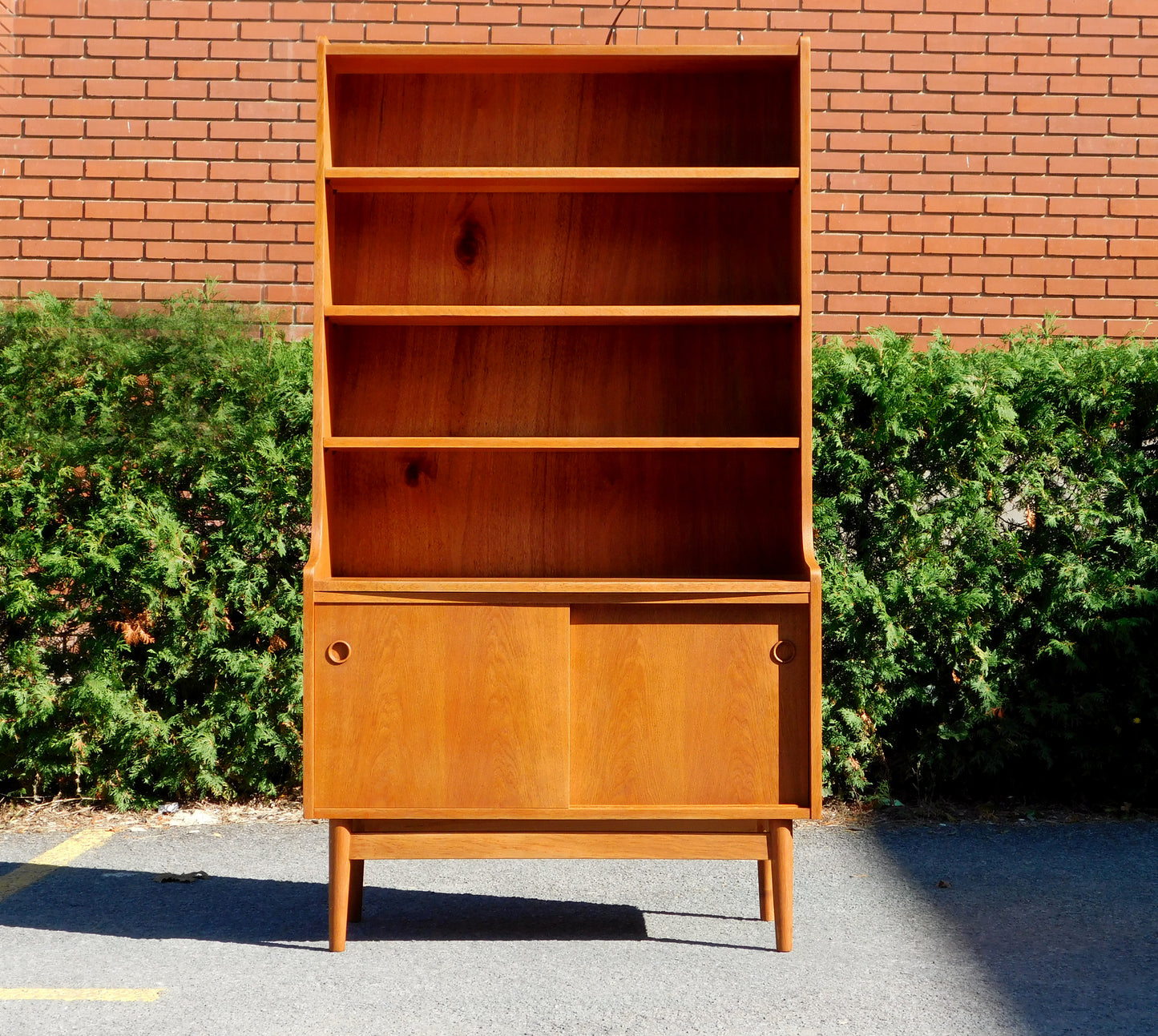 Danish display bookcase