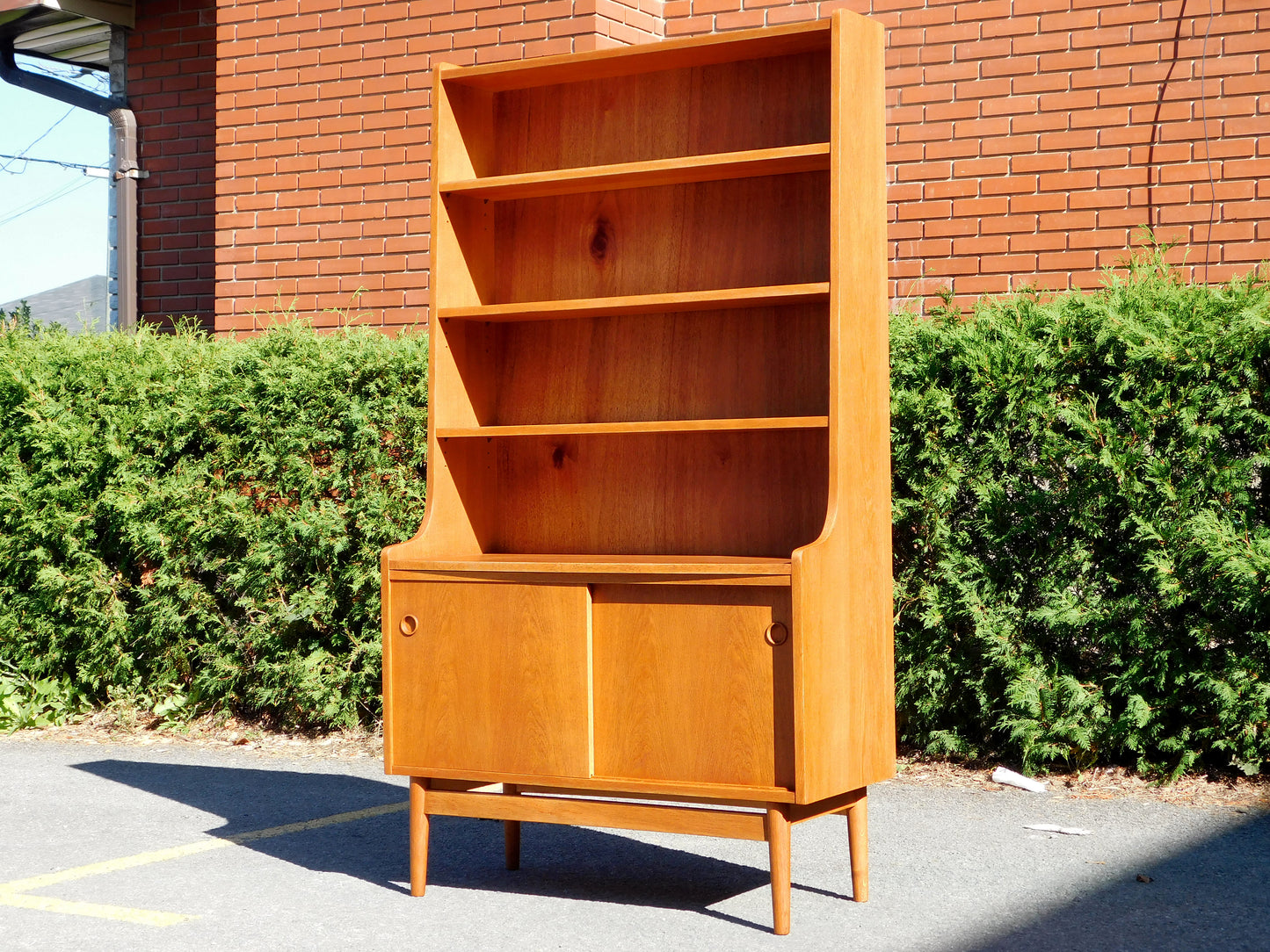 Danish display bookcase