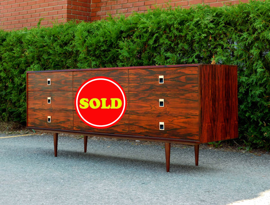 Brazilian rosewood dresser