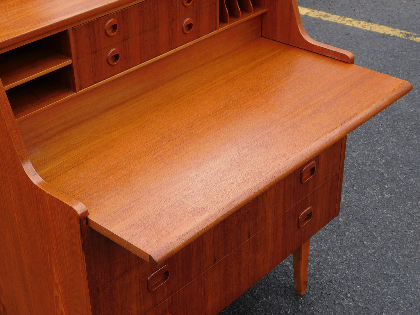 Swedish Secretary writing desk by Bröderna Gustafsson