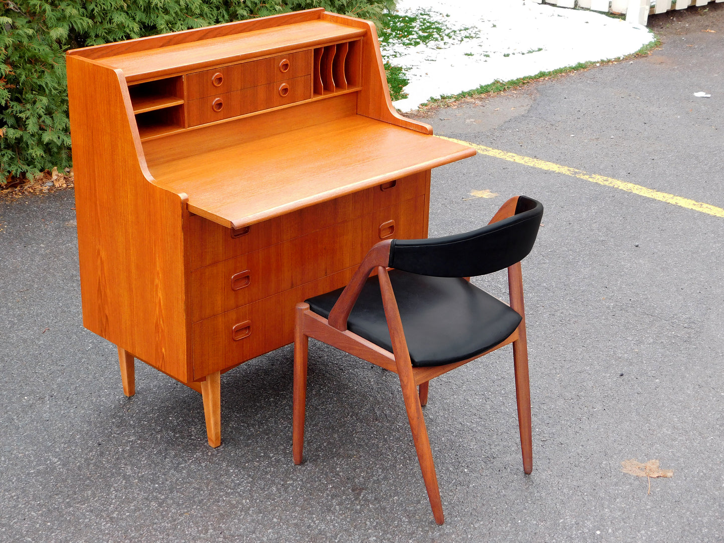 Swedish Secretary writing desk by Bröderna Gustafsson