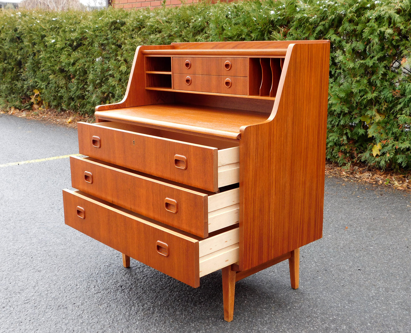 Swedish Secretary writing desk by Bröderna Gustafsson