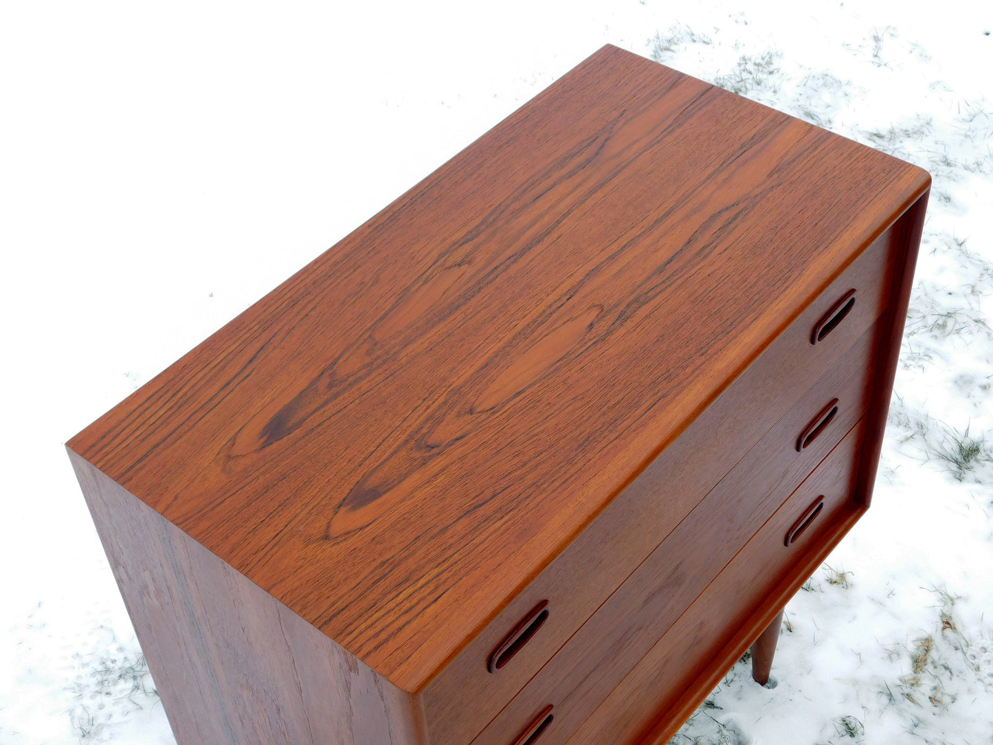 Danish 3 drawer teak dresser