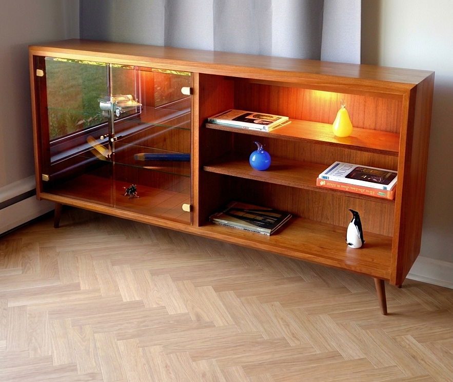 Danish display sideboard