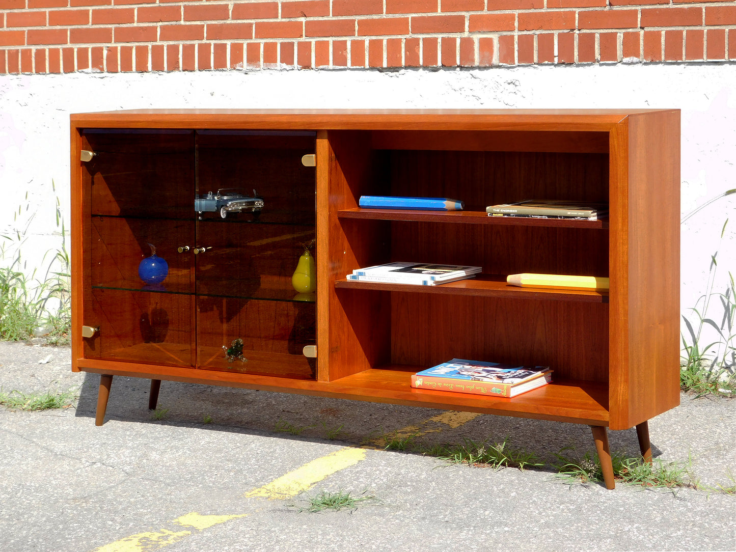 Danish display sideboard