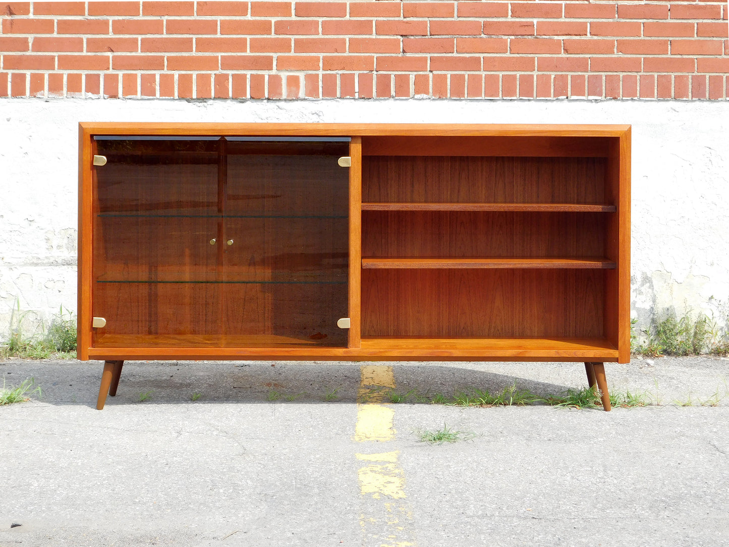 Danish display sideboard