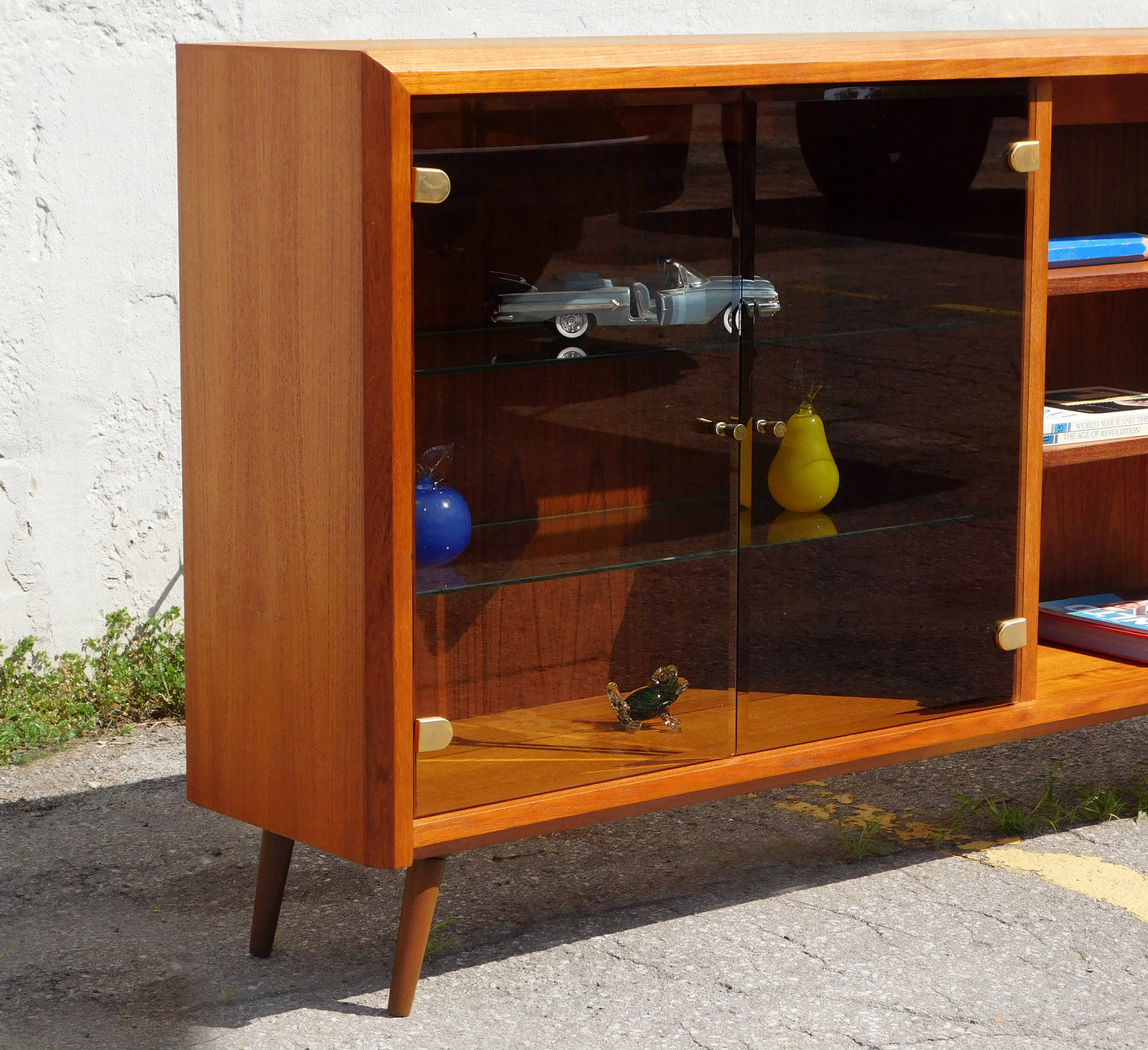 Danish display sideboard