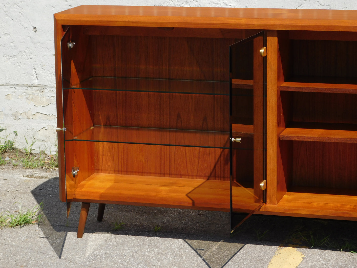 Danish display sideboard