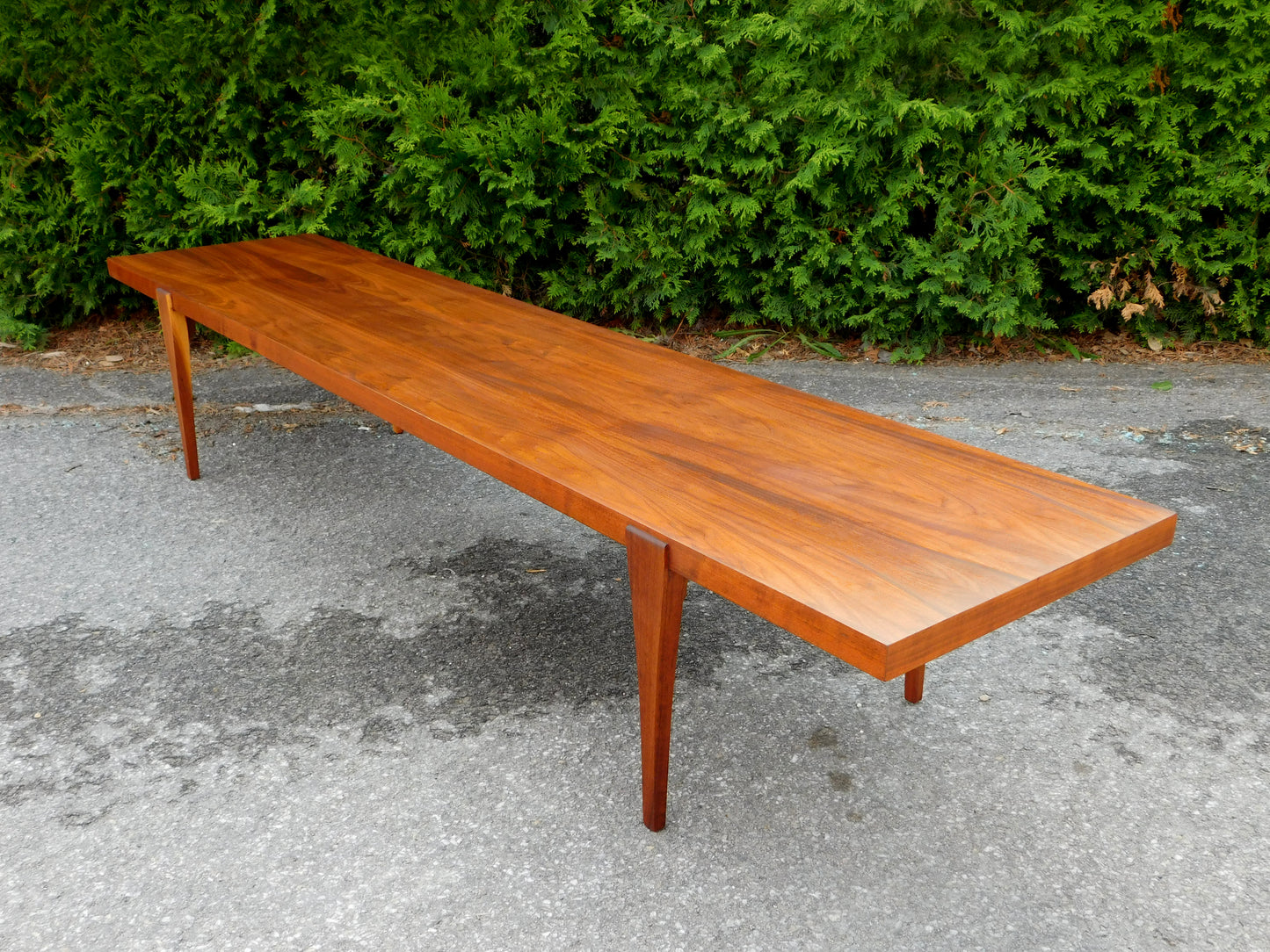 Table basse de planche de surf du milieu du siècle