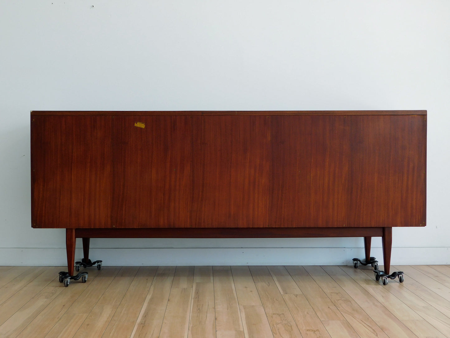 Vintage British Mid-Century Modern Afromasia Teak Credenza by Richard Hornby