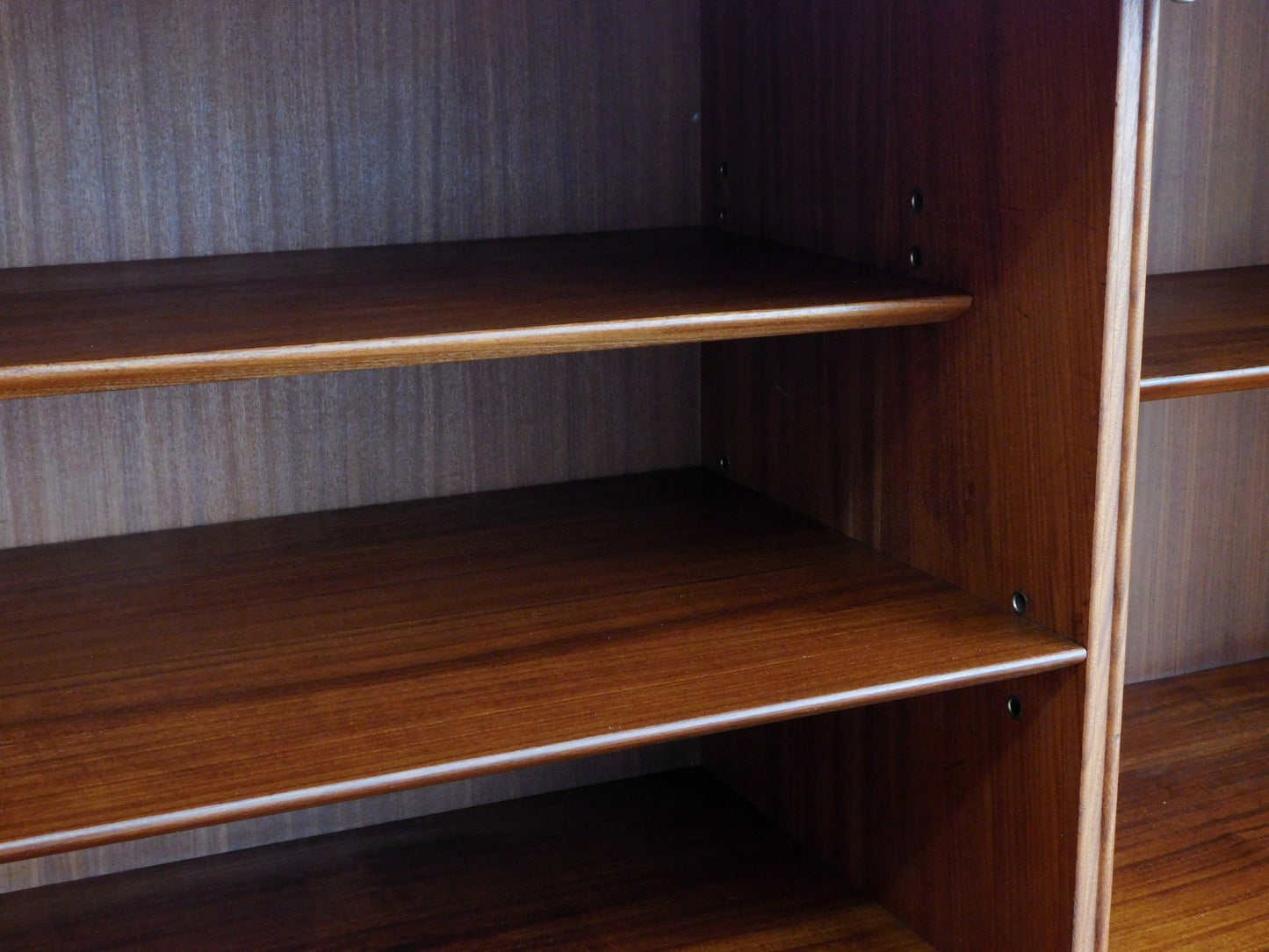 Vintage British Mid-Century Modern Afromasia Teak Credenza by Richard Hornby